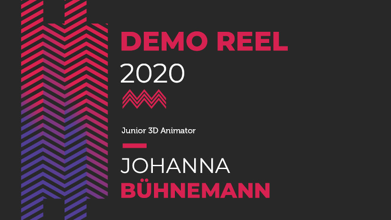 Demo Reel Johanna Bühnemann